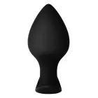 FORTO F-60 Spade pīķa formas anālais spraudnis – 7.6 cm – Melns — Foto 4