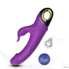 Meteor triušio vibratorius – 22.7 cm (8.9″) – violetinis — Nuotrauka 10