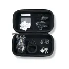Mystim Pubic Enemy No. 1 E-Stim Cock Cage – Clear — Photo 4