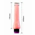 Baile Intimate Vinyl System реалистичный вибратор – 19.5 см (7.7″) – телесный — Фото 3
