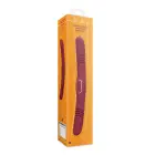 Loveline divpusējs stumšanas vibrators – sarkans — Foto 1