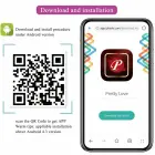 Pretty Love August app-juhitav topeltvibraator – lilla — Foto 9