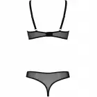 Passion Marina Body Black L/XL - Elegant Bodysuit with Underwire Support — Photo 4