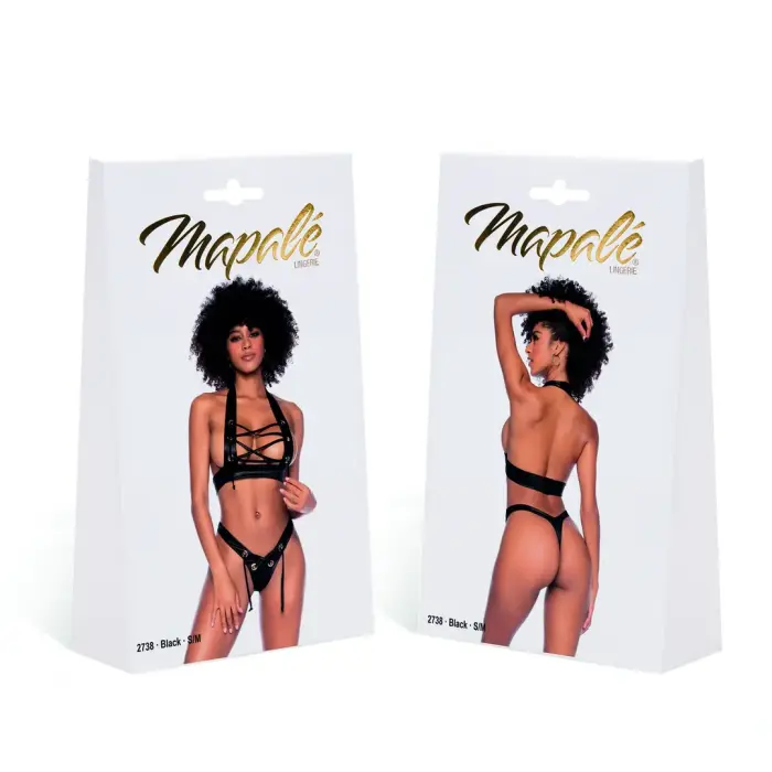 Two Piece Set – Black – S/M