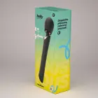 CRUSHIOUS HOLLY Uzlādējams wand masāžas vibrators – 30 cm – melns — Foto 14