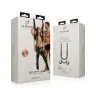 Bedroom Fantasies Kinky griestu seksa šūpoles – melnas Foto 1