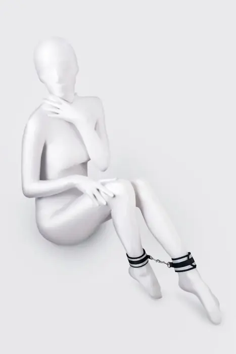 Anonymo anclecuffs, polyester, silver, 28.5 cm Foto 2