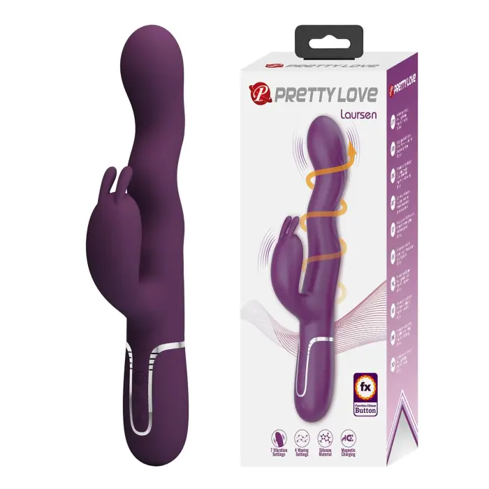 Pretty Love Laursen кролик-вибратор – фиолетовый