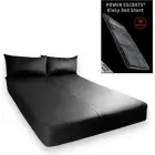 Power Escorts - BR190 - Kinky Bed Sheet Black - 160 x 227 CM Foto 3