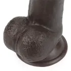 Sliding Skin kahekihiline dong – 23 cm (9″) – must — Foto 7