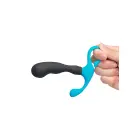 b-Vibe P-Spot Curl стимулятор простаты с текстурой и присоской – Черный — Фото 5