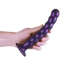 Дилдо с бусинами для точки G с присоской – 20.5 cm (8″) – Фиолетовый — Фото 9