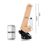 BASECOCK Вибрирующее интимное устройство с пультом управления – 19.5 см (7.7″) – телесный — Фото 2