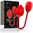 MIA Vienna Double Pleasure Intimate System dvigubas vibruojantis ir glamonėjantis kiaušinėlis – rožinis — Nuotrauka 1