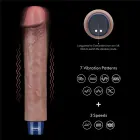 LoveToy Real Softee – įkraunamas vibruojantis silikoninis dildo – 9 colių — Nuotrauka 10