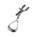 Sportsheets Velvet Noir – adjustable hematite-plated nipple clamps — Photo 5