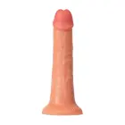 Caliber реалистичный дилдо – 18 cm (7″) – телесный — Фото 2