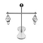 Tower of Pain - Nipple Clamps - Silver — Photo 3