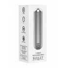 10 ātrumu uzlādējams lodes vibrators – sudrabains Foto 2