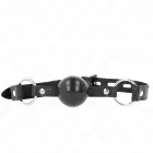 KINK must TPE palliklamber 4cm – reguleeritav rihm, kogupikkus 60cm — Foto 1