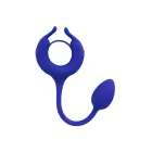 Admiral Weighted Cock Ring – Blue — Photo 1