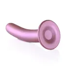 Lygus silikoninis G taško dildo – 17 cm (7″) – rožinis — Nuotrauka 4