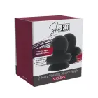 She.E.O Rechargeable Vibrating Nipple Suckers – Black — Photo 2