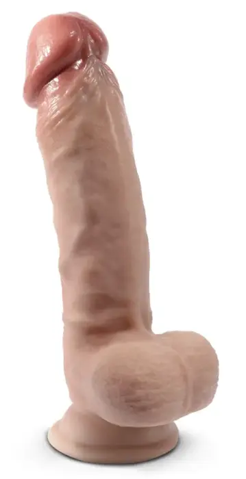 SilexD Premium Real Skin Model 1 realistiškas dildo – 17.8 cm (7″) – kūno spalva