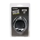 Offer It – silicone cock and ball support ring – black – 9.5 cm — Photo 2
