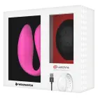 Wearwatch Dual Technology porų vibratorius su WatchMe nuotolinio valdymo laikrodžiu – fuksija/juoda — Nuotrauka 7