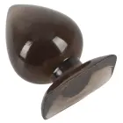 Anal Drops Big Plug – 13 cm – Juodas/Skaidrus – Multicolored Photo