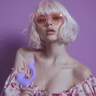 Magic Motion Magic Ponder dvigubas vibratorius – violetinis — Nuotrauka 9