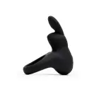 Happy Rabbit Rechargeable Vibrating Cock Ring – Black — Photo 3
