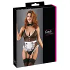 Cottelli Collection istabenes bodijs ar mežģīnēm un regulējamām lencītēm – XL — Foto 1