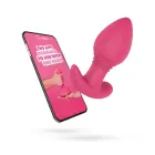 EasyConnect Axel App-Controlled Vibrating Butt Plug – Pink — Photo 1