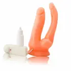 BAILE kahekordne dildo iminapa ja vibratsiooniga – lateks — Foto 1