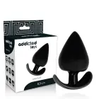 Addicted Toys Intimate kūginis analinis kištukas – 6.5 cm – Juodas — Nuotrauka 6