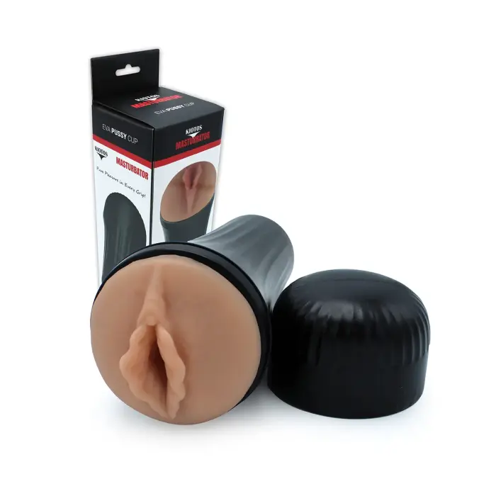 Kiotos Eva Pussy Cup vagiina masturbaator – 20 cm – nahavärv