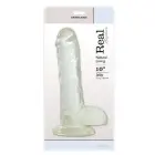 Real Rapture Realistic Dildo with Suction Cup – 25 cm (10″) – Clear — Photo 1