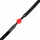 KINK Model 1 pehme TPE palliklamber 4 cm – must/punane — Foto 3