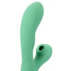 Gaisa pulsa un mēles stimulācijas truša vibrators – zils — Foto 8