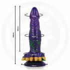 EPIC Crocotta Mystic Aurora Dildo – 18.5 cm (7.3″) – Multicolored — Photo 5