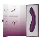 SVAKOM Amy 2 G-punkta vibrators – 17.4 cm (6.85″) – rozā — Foto 8