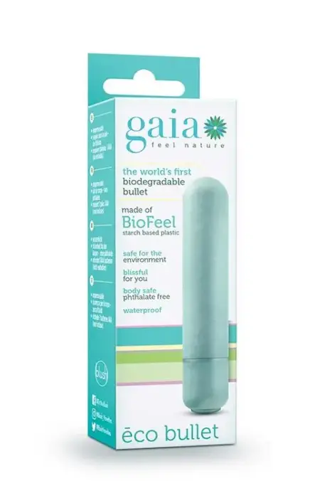 GAIA Экологичный вибропуля – синий