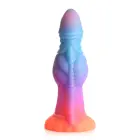 Galactic Creature tamsoje šviečiantis dildo – 23+ cm (10.5″) – spalvotas — Nuotrauka 5