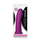 Colours dviejų sluoksnių dildo – 18 cm (7″) – violetinis — Nuotrauka 4