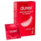 Durex Gefuhlsecht Classic ypač ploni prezervatyvai – 8 vnt. — Nuotrauka 2