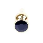 Plug-Jewellery Gold Anaaltapp – 9.5 cm (3.7″) – Must — Foto 1