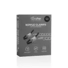 Stymulator-Classic spenelių spaustukai su grandine – sidabriniai — Nuotrauka 1
