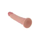 TOYJOY Prabangus dviejų sluoksnių dildo – 17.5 cm (6.9″) – Kūno spalva — Nuotrauka 2